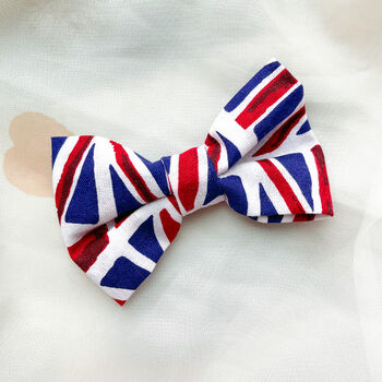 Union Jack Dog Bow Tie, 2 of 8