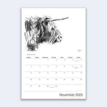 Cow Calendar 2023, 2 of 8