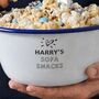 Personalised Sofa Snacks Enamel Bowl, thumbnail 2 of 9