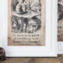 Alice In Wonderland Print 'It Would Be So Nice', thumbnail 7 of 9