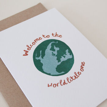 Welcome To The World New Baby Card, 3 of 6