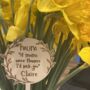 Personalised Flowers Or Plant Message Stick, thumbnail 1 of 2