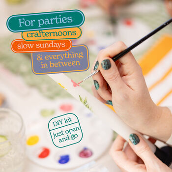 Paint Your Own Decorative Candles Diy Craft Kit For Adults, 4 of 8