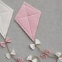 Coordinating Pack Of Two Kites, Multiple Wall Decoration, Sibling Decor, thumbnail 7 of 10