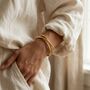 Triple Cuff Bangle Non Tarnish Waterproof, thumbnail 4 of 8