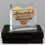 Personalised Every Love Story Crystal Token, thumbnail 1 of 4