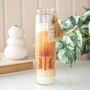 Leopard Palm Sandalwood And Oud Tube Candle, thumbnail 1 of 2