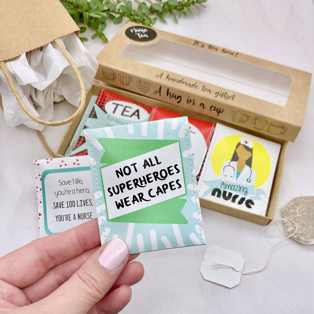 Nurse Gift: Tea Gift Set For Nurses, 1 of 12