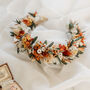 Ember Autumnal Bridal Dried Flower Crown Alice Headband, thumbnail 4 of 4