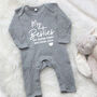 Besties Auntie And Uncle Personalised Babygrow, thumbnail 9 of 9
