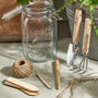 Gardeners Jar And Tools Gift Set, thumbnail 1 of 3