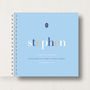Personalised Christening Or Baptism Memory Book, thumbnail 8 of 9