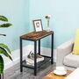 Narrow Side Table End Table Slim Bedside Table, thumbnail 1 of 7