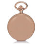 Rose Gold Coloured Steel Personalised Pocket Watch, thumbnail 5 of 5
