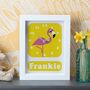 Personalised Childrens Flamingo Clock, thumbnail 1 of 9
