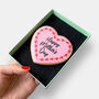 Happy Mother's Day Love Heart Printed Iced Biscuit Letterbox Gift, thumbnail 3 of 11
