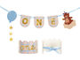 First Birthday Teddy Bear Chair Banner And Crown, thumbnail 2 of 3