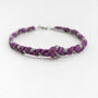 Silk Plaited Friendship Bracelet, thumbnail 7 of 12