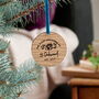 Personalised First Christmas New Home Decoration, thumbnail 1 of 5