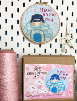 Have An Ice Day Cross Stitch Kit, 4 of 9
