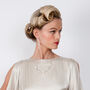 Couture Pearl Silver Necklace, thumbnail 3 of 5
