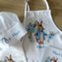 Personalised Kids Blue Bunny Baking Gift Set, thumbnail 8 of 9