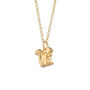 Squirrel Necklace, Sterling Silver Or Gold Plated, thumbnail 9 of 10