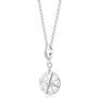 Compass Necklace, Sterling Silver Or Gold Plated, thumbnail 2 of 11