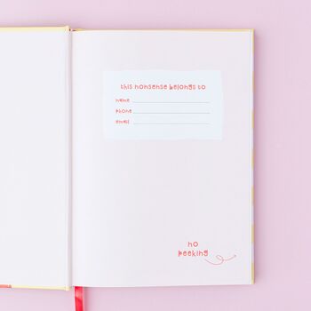 Under Control Notebook, 2 of 4
