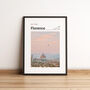 Personalised Minimalist Travel Poster | Florence, thumbnail 1 of 6