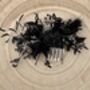 Black Flower Hair Comb Gothic Wedding, thumbnail 4 of 7