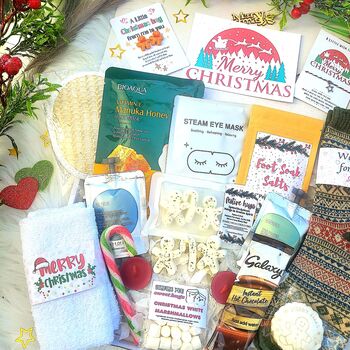 Ultimate Christmas Hamper, Cosy Christmas Hug In A Box, 2 of 11