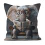 Elephant Scholar Hand Made Poly Linen Cushions, thumbnail 6 of 7