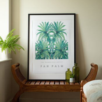 Classic Fan Palm Art Print, 3 of 8