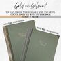 52 Weeks Of Me And You Luxury Linen Pregnancy Journal, thumbnail 4 of 11