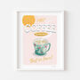 Best Coffee Served Here Illustrated Print, thumbnail 1 of 3
