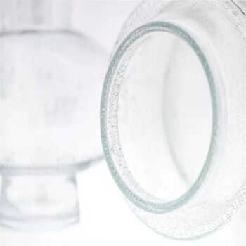 Vase Modest Clear Bubbles Colour By Dut Z, 2 of 7