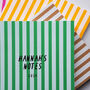 Personalised Stripes Notebook, thumbnail 3 of 4