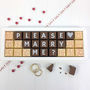 Chocolates With Please Will You Marry Me Message, thumbnail 3 of 5