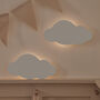Two Rechargeable LED Cloud Children’s Wall Lights, thumbnail 5 of 6