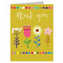 Thank You Dainty Bloom Mini Greetings Card, thumbnail 3 of 5