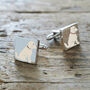 Apricot Cockapoo / Labradoodle Cufflinks, thumbnail 1 of 3