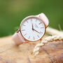 Ladies Architect Blanc Watch With Light Pink Strap, thumbnail 1 of 4