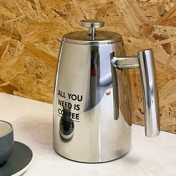Personalised Coffee Plunger/Press, 2 of 3
