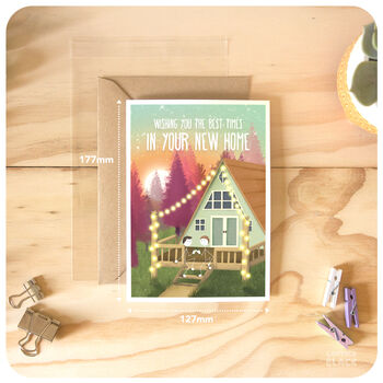 Gay Couple New Home Congratulations Greeting Card, 4 of 5