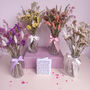 Dried Flowers And Vase With Mothers Day Card, thumbnail 1 of 8
