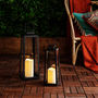 Set Of Two Yarra Solar Candle Lanterns, thumbnail 4 of 5