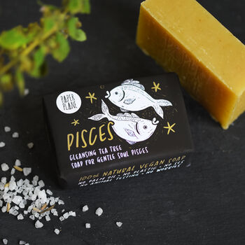 Pisces Natural Vegan Zodiac Soap Bar, 8 of 12