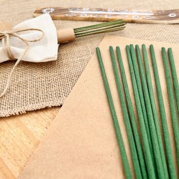 Jasmine Blossom Incense Sticks Premium Hand Dipped Incense Sticks, 9 of 11