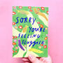 Sorry You're Feeling Sluggish Greeting Card, thumbnail 2 of 2